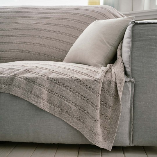 Διακοσμητικό Ριχτάρι 135x170cm GOFIS HOME  Cerelia Elephant Beige  380/06