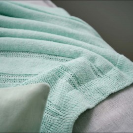 Διακοσμητικό Ριχτάρι 135x170cm GOFIS HOME  Cerelia Glass Aqua 380/11