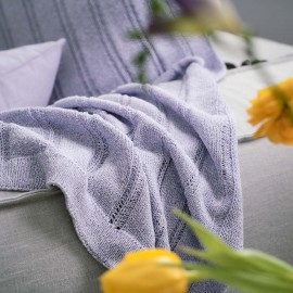 Διακοσμητικό Ριχτάρι 135x170cm GOFIS HOME  Cerelia Lilac 380/19