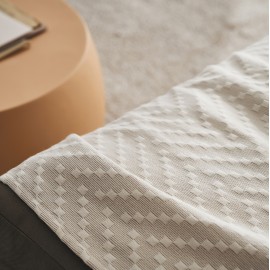 Ριχτάρι Πολυθρόνας 180x180cm GOFIS HOME  Ori Natural Beige 401/06