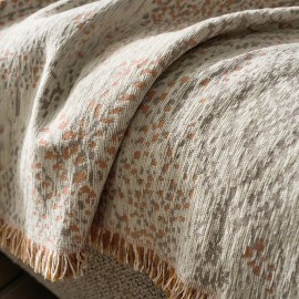 Ριχτάρι Τριθέσιου 180x310cm GOFIS HOME  Livia Beige/Salmon 408/05