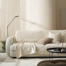 Ριχτάρι Πολυθρόνας 180x180cm GOFIS HOME  Nimbus Ecru 447/25
