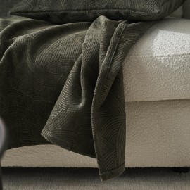 Ριχτάρι Πολυθρόνας 180x180cm GOFIS HOME  Nimbus Weed Green 447/57