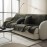 Ριχτάρι Πολυθρόνας 180x180cm GOFIS HOME  Nimbus Weed Green 447/57