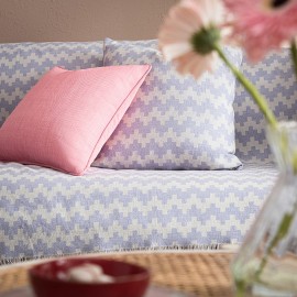 Ριχτάρι Τριθέσιου 180X310cm GOFIS HOME Summer waves Violet 466/ 19