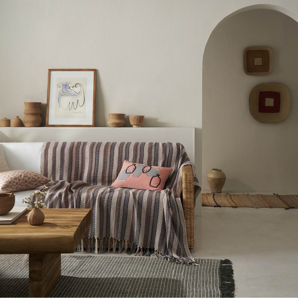 Ριχτάρι Διακοσμητικό 145x180cm GOFIS HOME Aquata 514