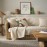 Ριχτάρι Διθέσιου 180x250cm GOFIS HOME Elysia Hemp Beige 531/06