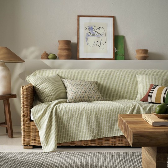Ριχτάρι Διθέσιου 180x250cm GOFIS HOME Elysia Garden Green 531/18
