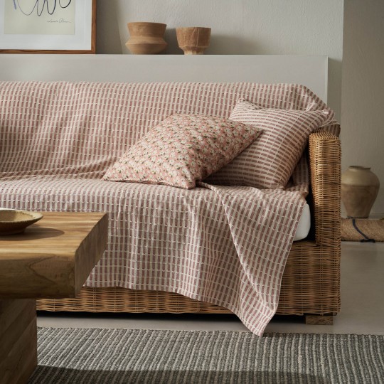 Ριχτάρι Τριθέσιου 180x310cm GOFIS HOME Elysia Dusty Rust 531/02