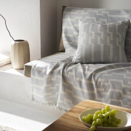 Ριχτάρι Τετραθέσιου 180x350cm GOFIS HOME Clover Grey 558/15