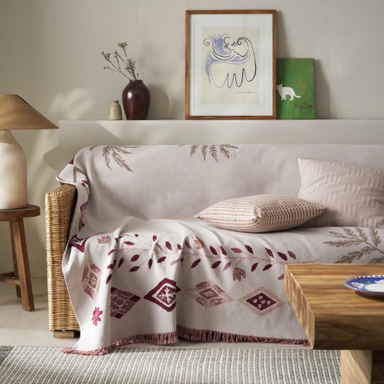 Ριχτάρι διακόσμησης 180x210cm GOFIS HOME Ishara Cherry 573/02