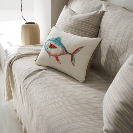 Ριχτάρι Πολυθρόνας 180x180cm GOFIS HOME Nymeria Light Grey 574/15