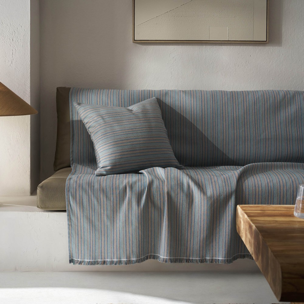 Ριχτάρι Τριθέσιου 180x310cm GOFIS HOME Nymeria Jean Blue 574/01