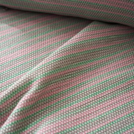 Ριχτάρι Τετραθέσιου 180x350cm GOFIS HOME Nymeria Pink Stripe 574/17