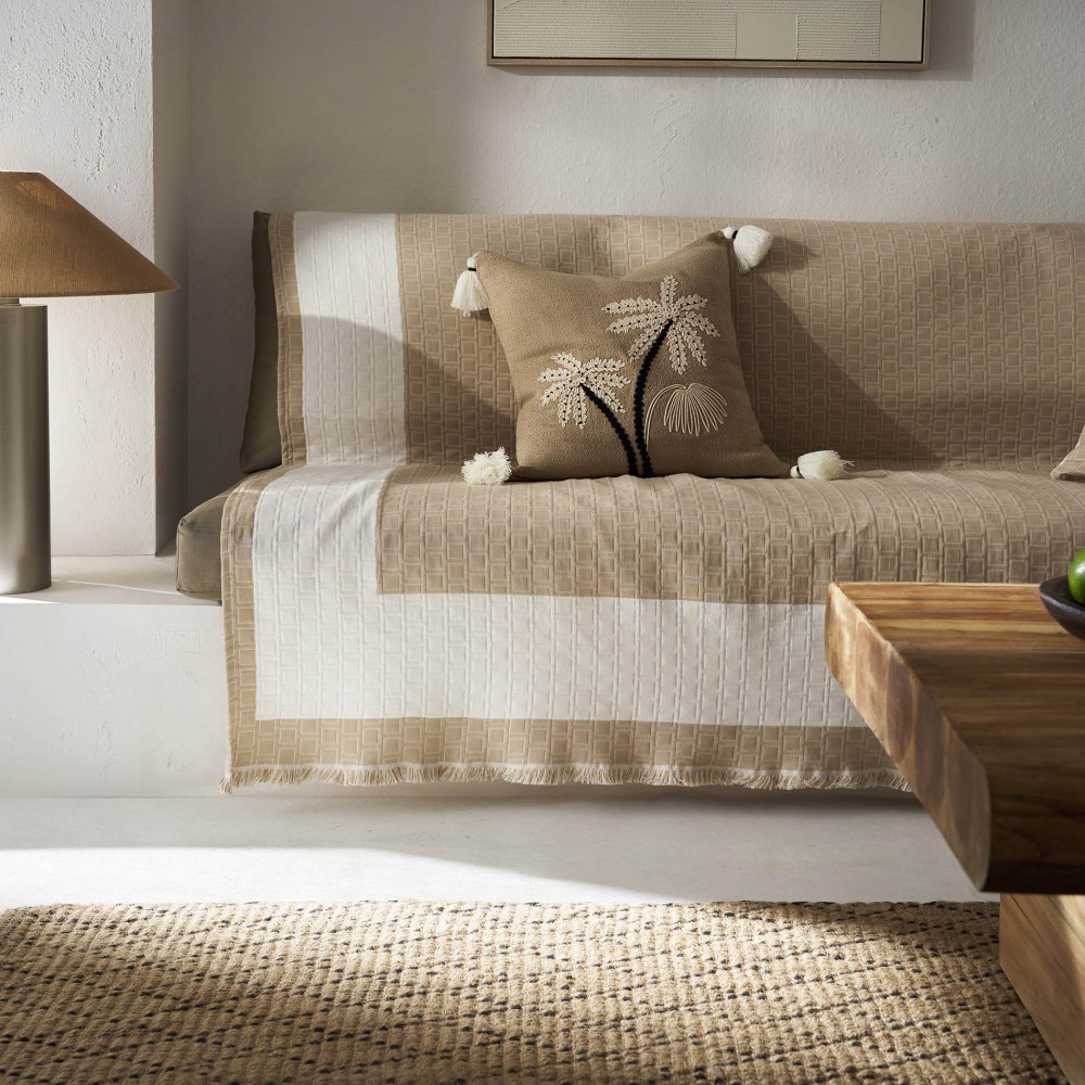 Ριχτάρι Διθέσιου 180x250cm GOFIS HOME Solenne Almond Beige 591/06