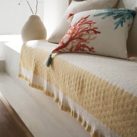 Ριχτάρι Τετραθέσιου 180x350cm GOFIS HOME Solenne Sun Yellow 591/04