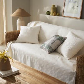 Ριχτάρι Διθέσιου 180x250cm GOFIS HOME Calyra Ivory 654/05