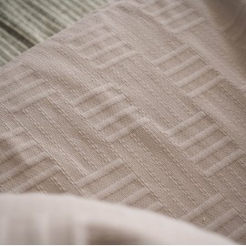 Ριχτάρι Τριθέσιου 180x300cm GOFIS HOME Calyra Warm Beige 654/21