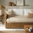 Sofa Topper 80x200cm GOFIS HOME Emory Warm Beige 714