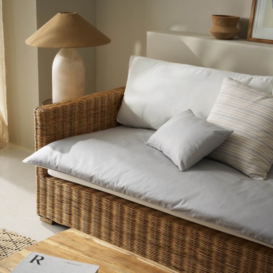 Sofa Topper 80x200cm GOFIS HOME Emory Light Grey 714