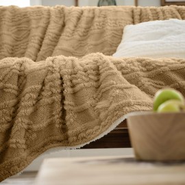 Κουβερτάκι  καναπέ 135x175cm GOFIS HOME  Nellie Craft Beige      725/04