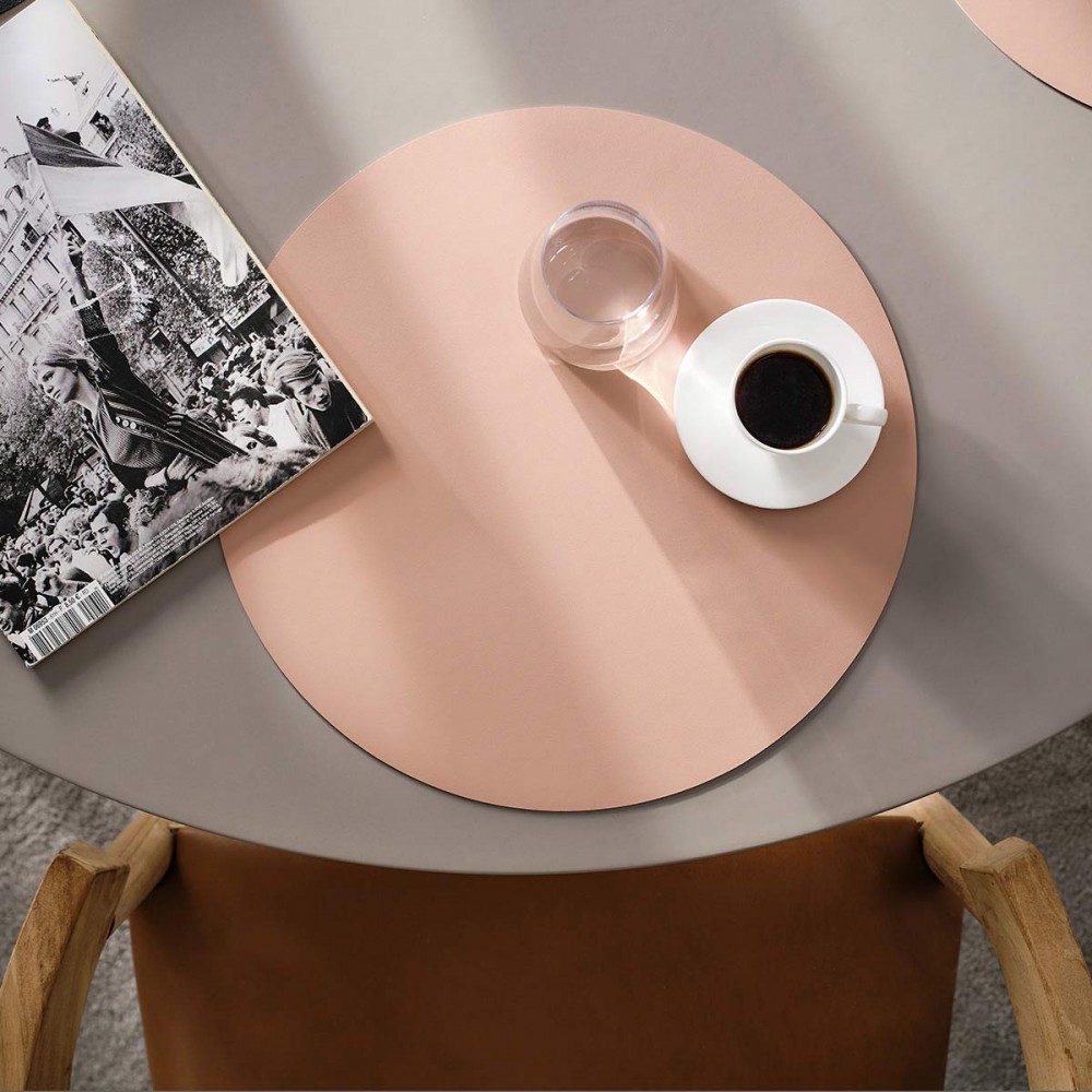 Σουπλά 38cm GOFIS HOME  Chiara Pearl Pink 387/17