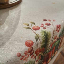 Τραπεζομάντηλο 135x135cm GOFIS HOME  Xmas  210