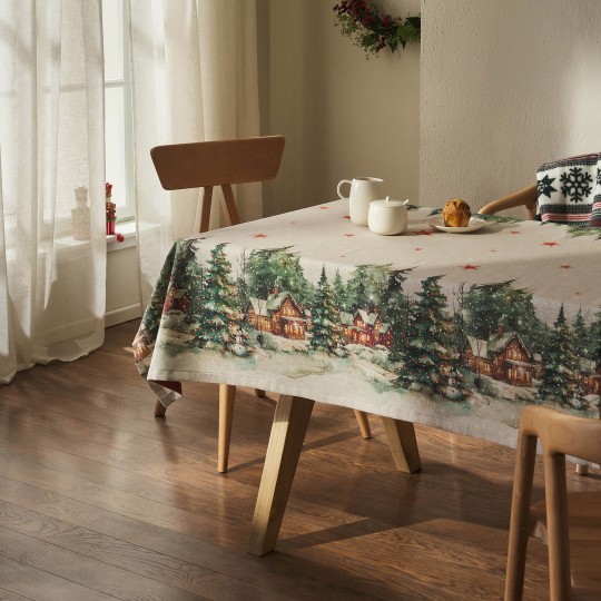 Τραπεζομάντηλο 135x180cm GOFIS HOME  Xmas  205
