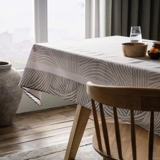 Τραπεζομάντηλο 145x180cm GOFIS HOME  Yara Grey 548/15
