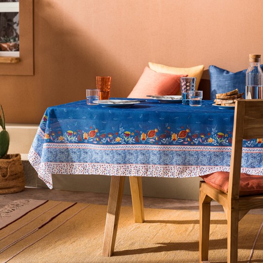 Τραπεζομάντηλο 145x220cm Eris Blue Jean 540