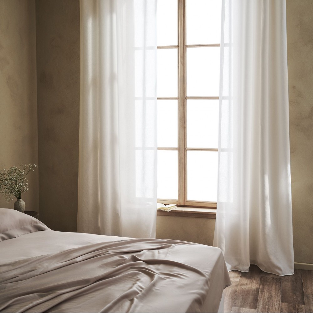 Gofis Home - Κουρτίνα Με Τρουκς 200x280cm Maisy White 507/05