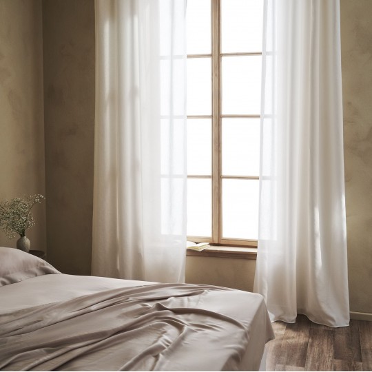 Gofis Home - Κουρτίνα Με Τρουκς 200x280cm Maisy White 507/05