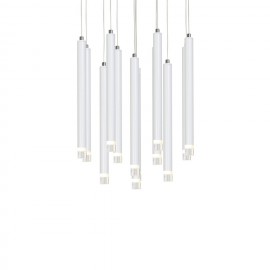 Milagro - LED Κρεμαστό Πολύφωτο 12W Alba Λευκό