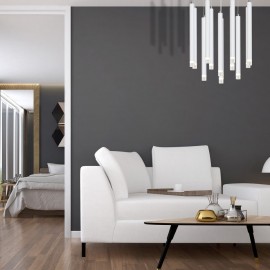 Milagro - LED Κρεμαστό Πολύφωτο 12W Alba Λευκό