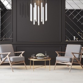 Milagro - LED Κρεμαστό Πολύφωτο 12W Alba Λευκό