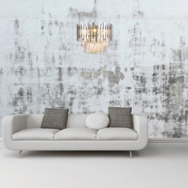 Milagro - Κρεμαστό Φωτιστικό Πολύφωτο Aspen Chrome Ø45cm