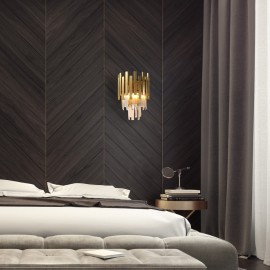 Milagro - Απλίκα Τοίχου Aspen Ø25cm Χρυσό