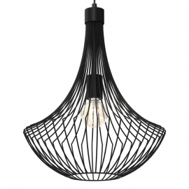 Milagro - Κρεμαστό Φωτιστικό Cesta Μαύρο