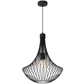 Milagro - Κρεμαστό Φωτιστικό Cesta Μαύρο