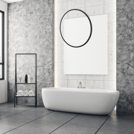 Milagro - LED Κρεμαστό Φωτιστικό Saturno IP44 28W 50cm Μαύρο