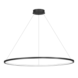 Milagro - LED Κρεμαστό Φωτιστικό Saturno 120cm Μαύρο