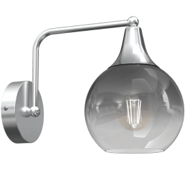 Milagro - Απλίκα Τοίχου Monte Ασημί