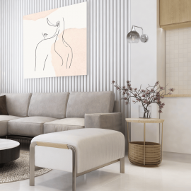 Milagro - Απλίκα Τοίχου Monte Ασημί