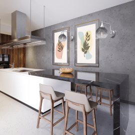 Milagro - Απλίκα Τοίχου Monte Ασημί