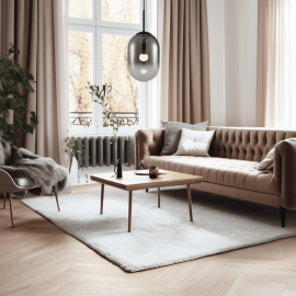 Milagro - Κρεμαστό Φωτιστικό Alias 1xE14 Ø18cm Μαύρο με Φυμέ Γυαλί