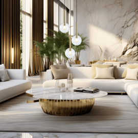 Milagro - Γυάλινο Κρεμαστό Φωτιστικό Χρυσό/Μαύρο Niko Ø35cm 3xG9