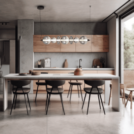 Milagro - LED Γυάλινο Κρεμαστό Φωτιστικό Daphne 118cm 40W Μαύρο Με Φυμέ Γυαλί