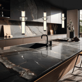 Milagro - LED Κρεμαστό Φωτιστικό Campo 19W Μαύρο