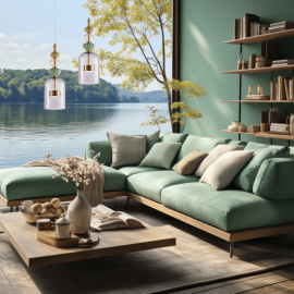 Milagro - LED Κρεμαστό Φωτιστικό Arte Χρυσό 13,5cm 12W Πολύχρωμο