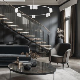 Milagro - Κρεμαστό Πολύφωτο Πολυέλαιος με Σποτ Genesis Ø100cm Λευκό